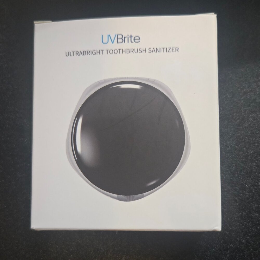 NWOT UVBrite Ultrabright Toothbrush Sanitizer